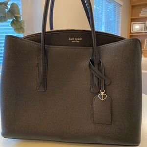 Kate spade black tote bag